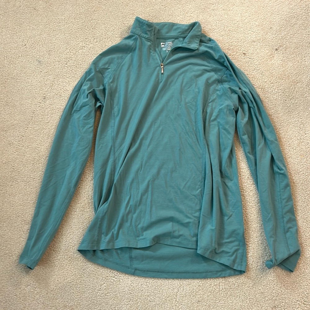 Riding Sport™ Ladies’ Wilton Long Sleeve Shirt (Teal)
